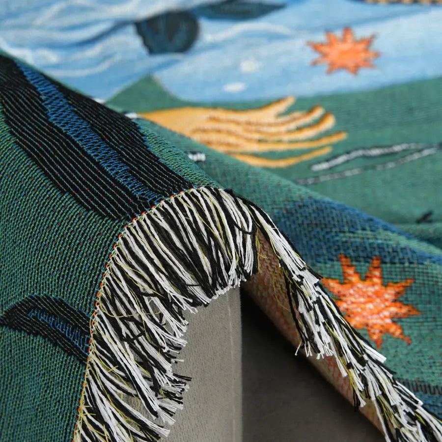 Mermaid Sofa Cover | Cotton-Polyester Blend | Multiple Sizes Available