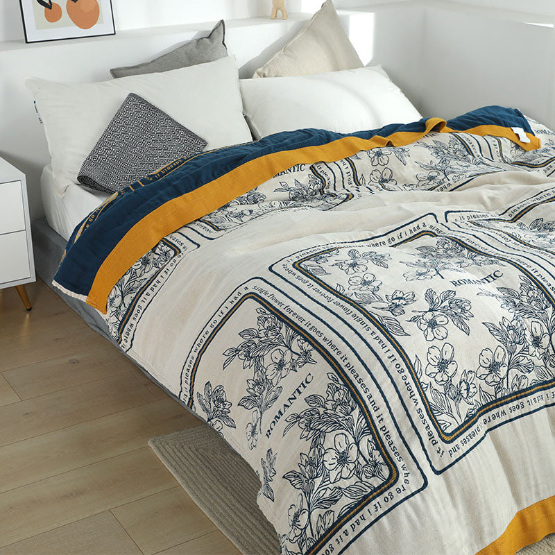 Cotton Quilt | Reversible & Lightweight | Full, Queen, King Sizes