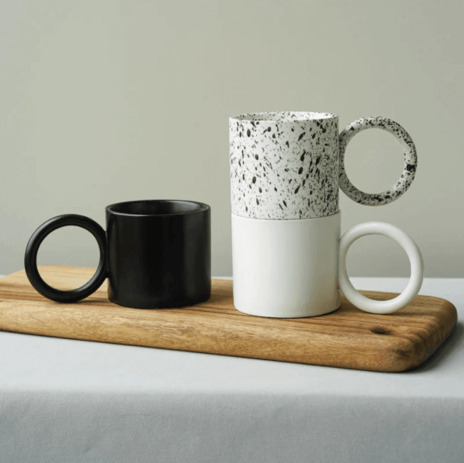 Nordic Mug | Ceramic | Round Handle