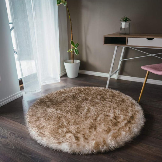 Sheep Fur Area Rug | Extra Fluffy & Shaggy | 65-70 mm Fur Length