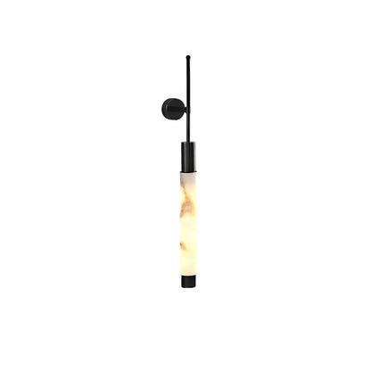 Alabaster Wall Sconce | Brass Finish | 3 Sizes Available