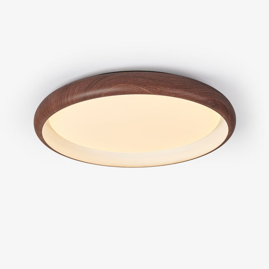 Valencia Ceiling Light | Walnut Finish | 45cm or 55cm Diameter