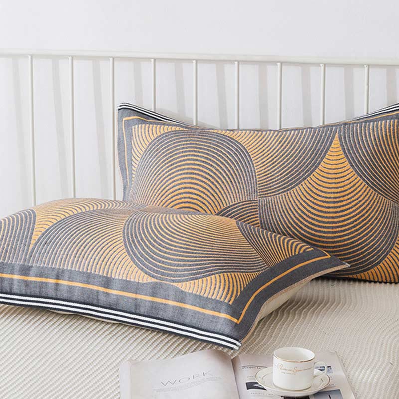 Breathable Pillow Towels | Combed Cotton | Set of 2