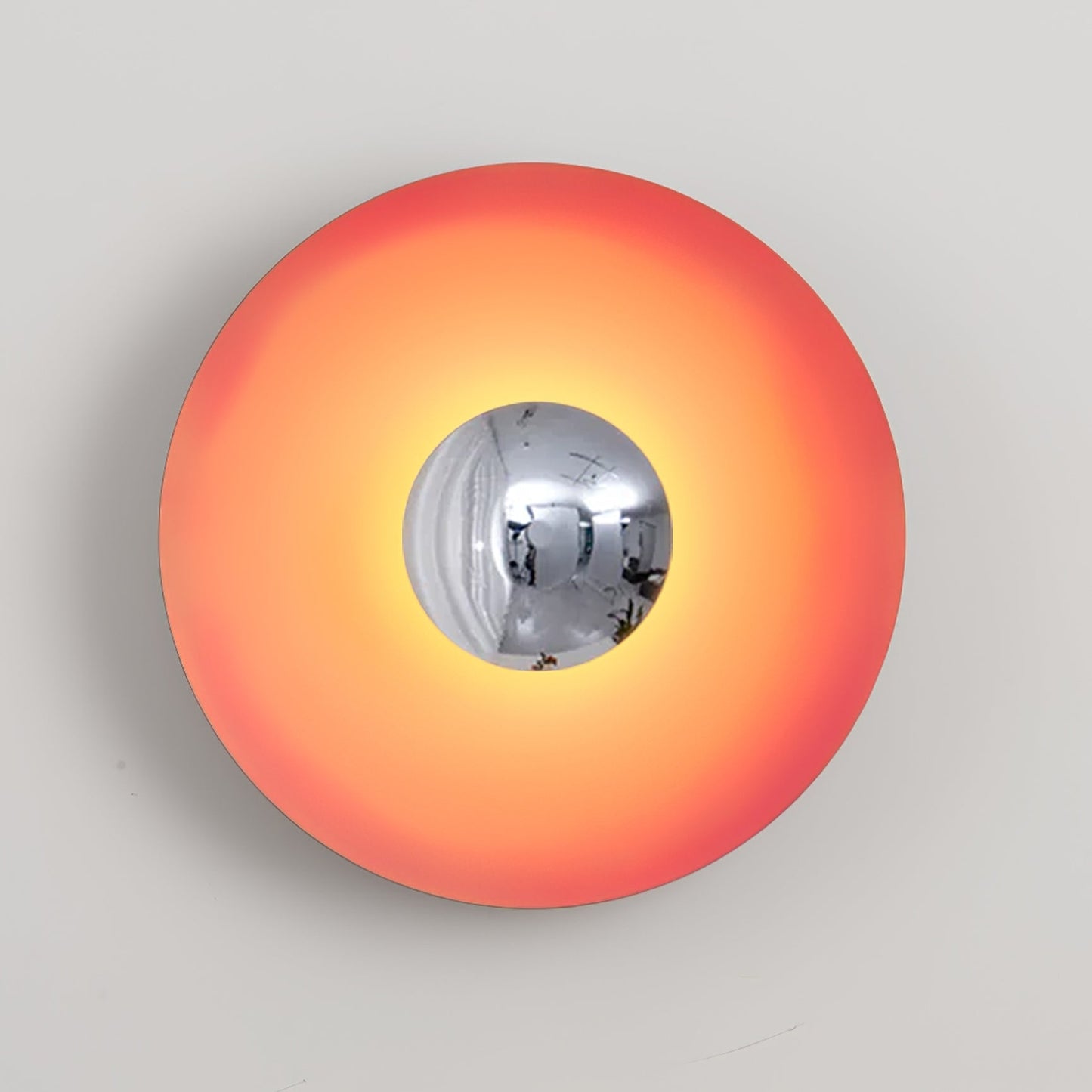 Simplicity Glow Wall Light | Integrated LED | Set of 2 | Available in Orange, White, Blue