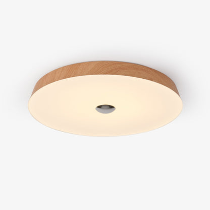 Woodgrain Ceiling Light | Integrated LED | 50cm Diameter