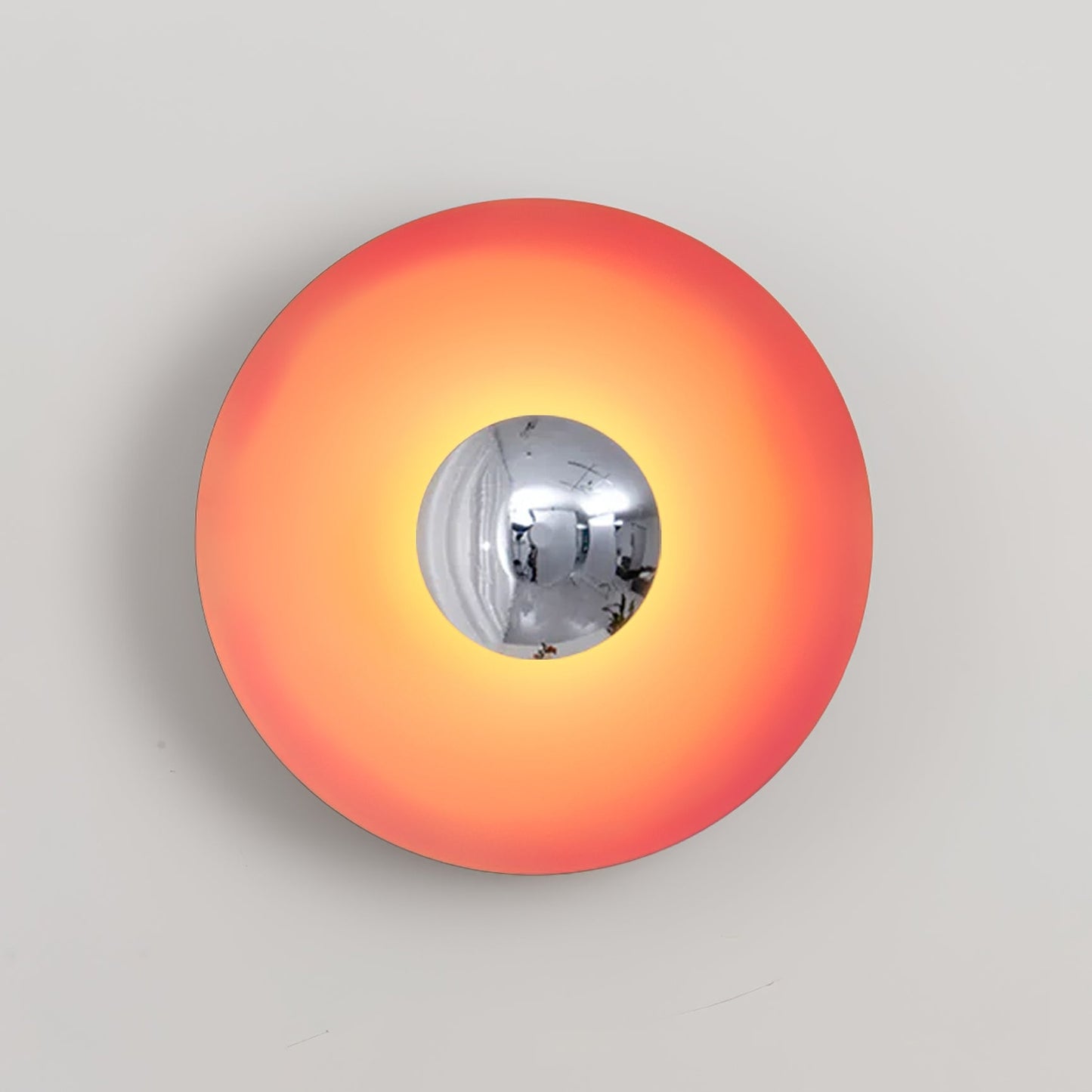 Simplicity Glow Wall Light | Integrated LED | Set of 2 | Available in Orange, White, Blue