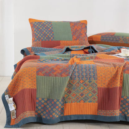 Cotton Quilt Set | Hypoallergenic Breathable Fabric | Multiple Sizes Available