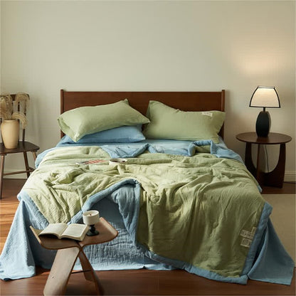 Double Layer Gauze Bedding Set | 100% Organic Cotton | Full & Queen Sizes