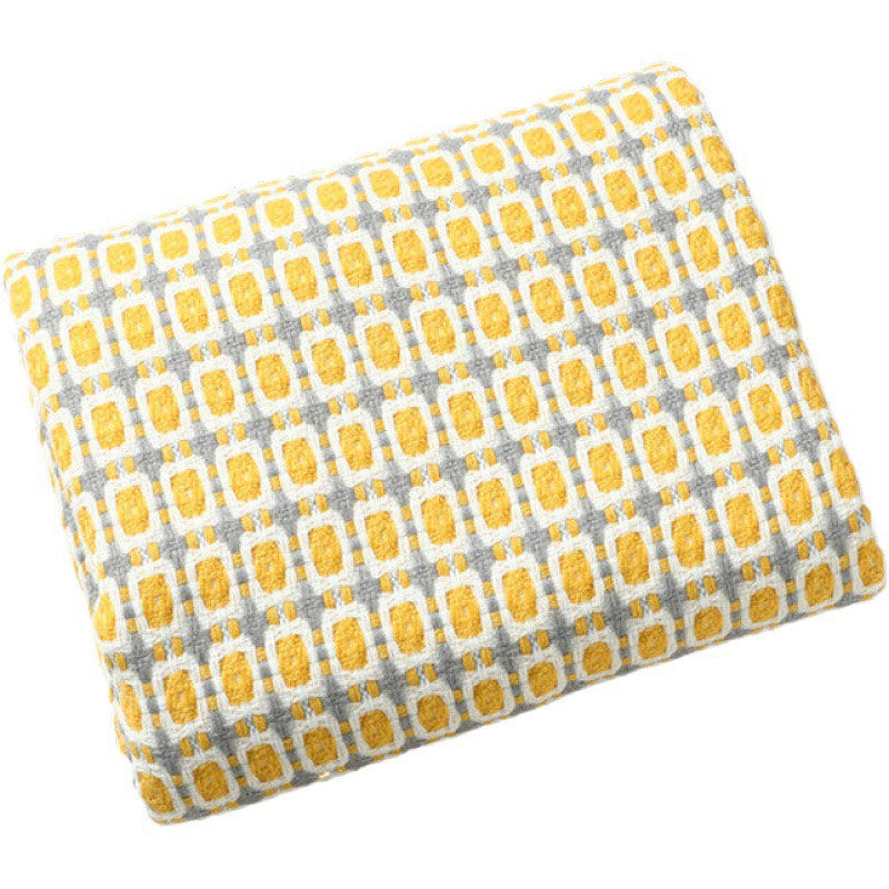 Sofa Blanket | Breathable Acrylic Fiber | Elegant Tassels