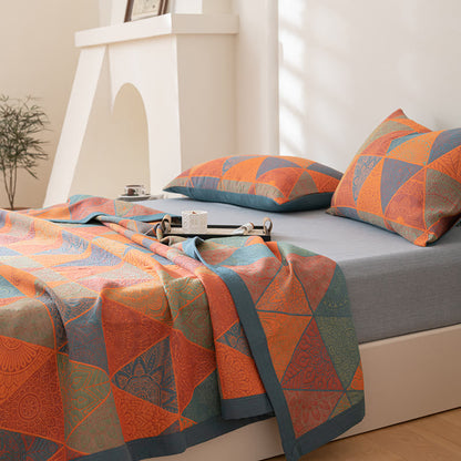 Reversible Quilt | 100% Organic Cotton | Full/Queen/King Sizes
