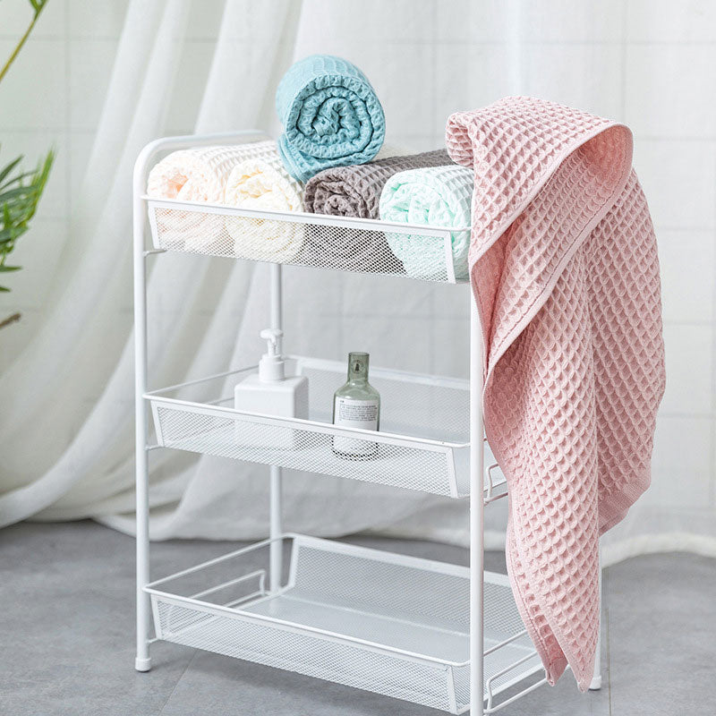 Waffle Weave Bath Towel | Cotton | Eco-Friendly & Super Absorbent | 70x140 cm