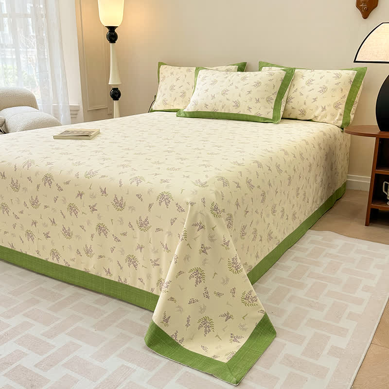 Lavender Cotton Coverlet | Eco-Friendly | Full, Queen, King Sizes