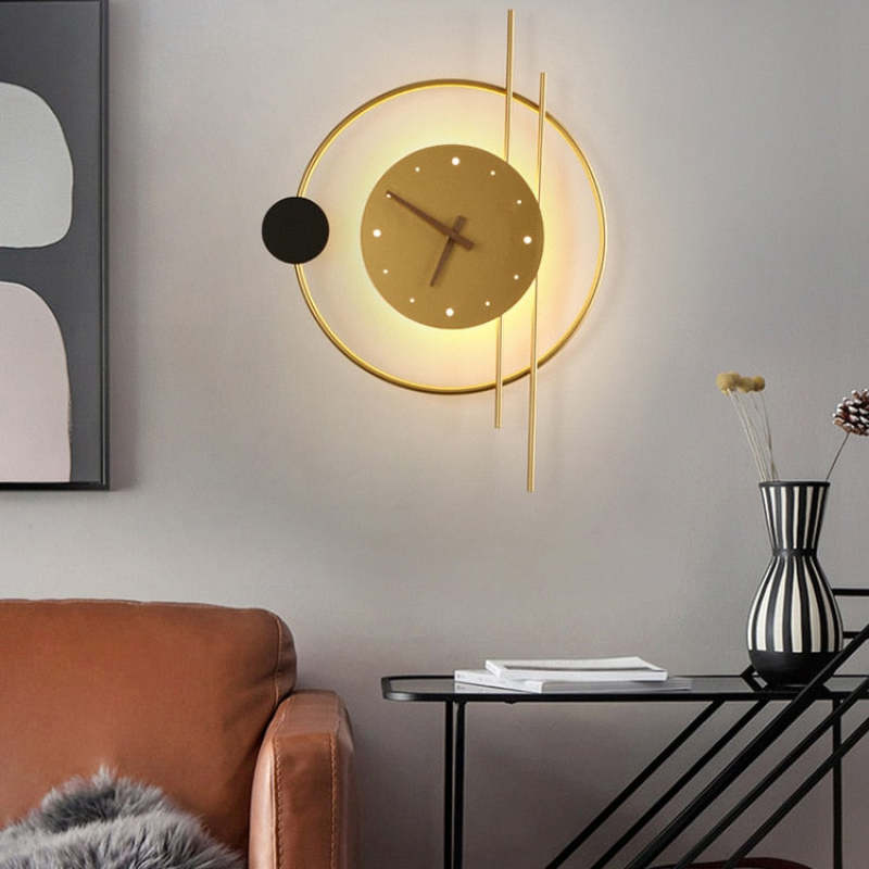 Horloge Murale | LED | Design Élégant