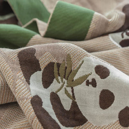 Panda Print Reversible Quilt | 100% Organic Cotton | Multiple Sizes Available