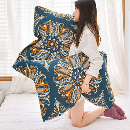 Bohemian Cotton Pillow Towel | 100% Pure Cotton | Set of 2