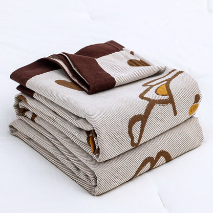 Rabbit Quilt | 100% Organic Cotton | Full Size 59"x79"