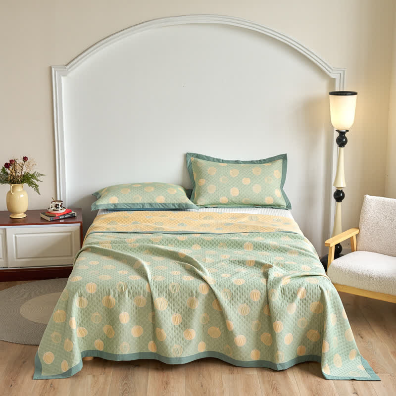 Cotton Gauze Summer Quilt | 100% Organic Cotton | Available in Full, Queen, King Sizes