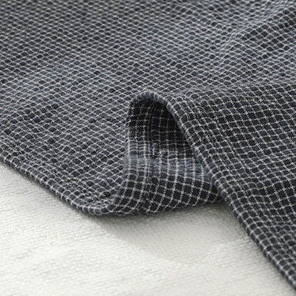 Plaid Sofa Blanket | Soft Cotton Gauze | Single Piece