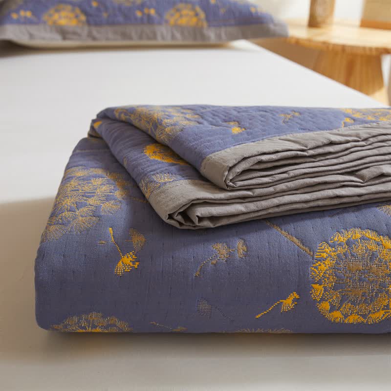 Dandelion Quilt | 100% Organic Cotton | Full/Queen Size