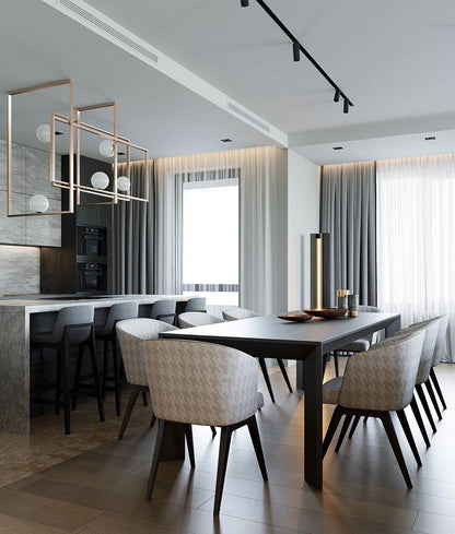 Mondrian Ceiling Light | Murano Glass | White