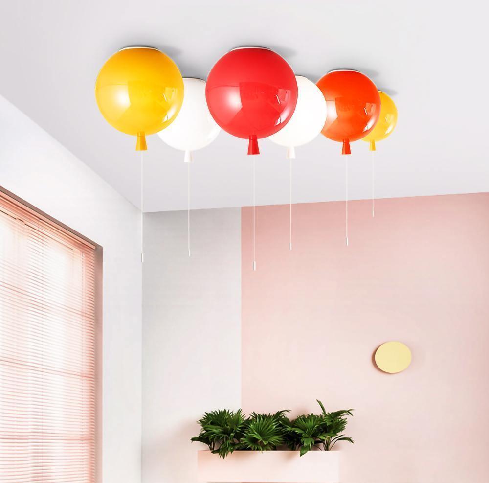 Balloon Dream Pendant Light | Metal & Plastic | 3 Sizes, Multiple Colors