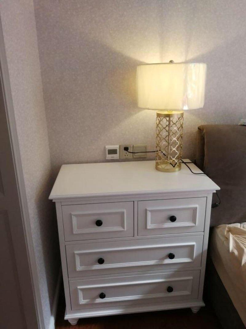 Openwork Table Lamp | Gold Metal Base | Satin Lampshade