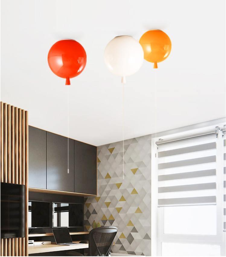 Balloon Dream Pendant Light | Metal & Plastic | 3 Sizes, Multiple Colors