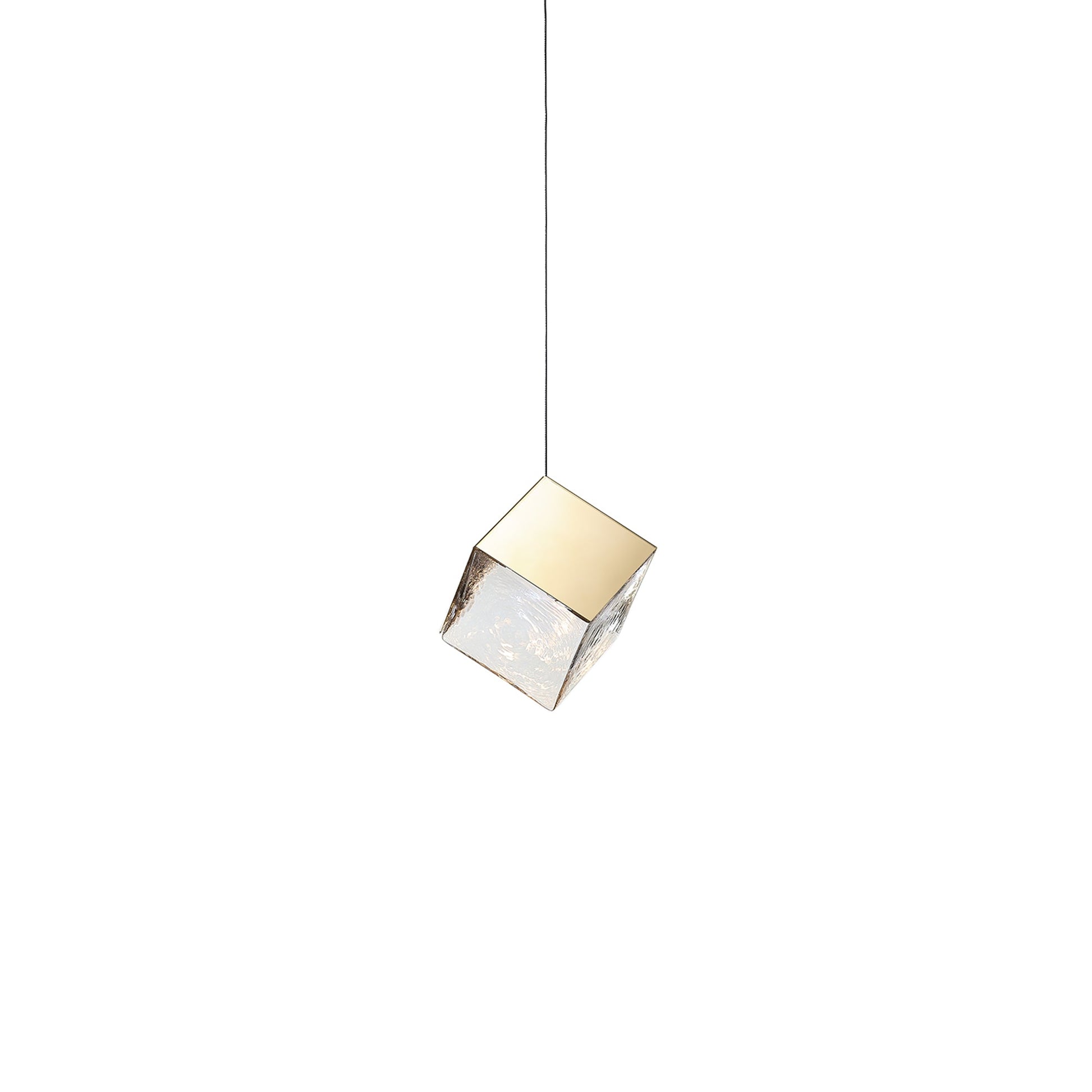 Square Art Glass Chandelier