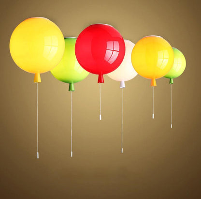 Balloon Dream Pendant Light | Metal & Plastic | 3 Sizes, Multiple Colors