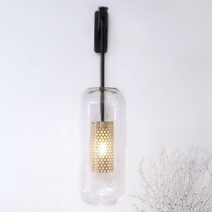 Vadim Wall Lamp | Metal & Glass | Black, Copper, Gold Finish