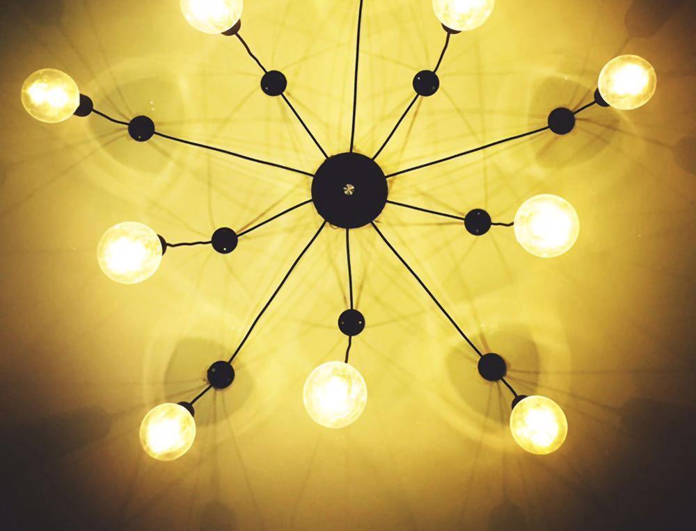 Spider Ceiling Chandelier | Metal | Adjustable Height, 5-15 Heads