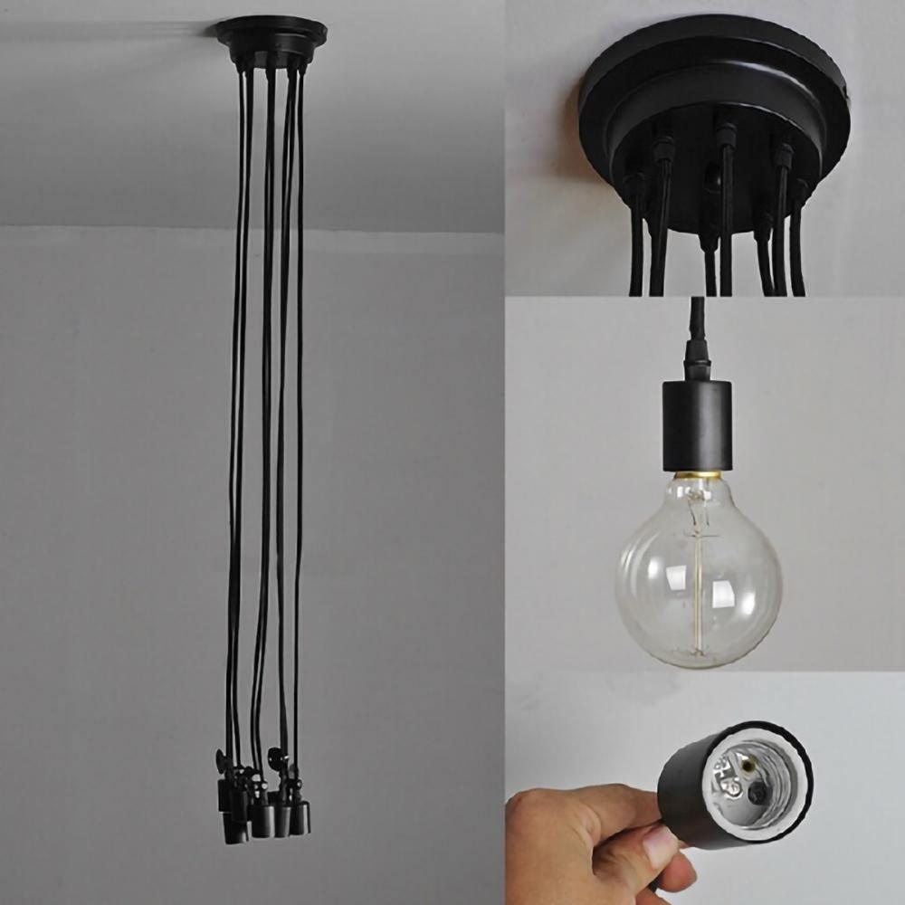 Spider Ceiling Chandelier | Metal | Adjustable Height, 5-15 Heads