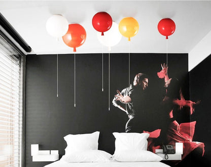 Balloon Dream Pendant Light | Metal & Plastic | 3 Sizes, Multiple Colors