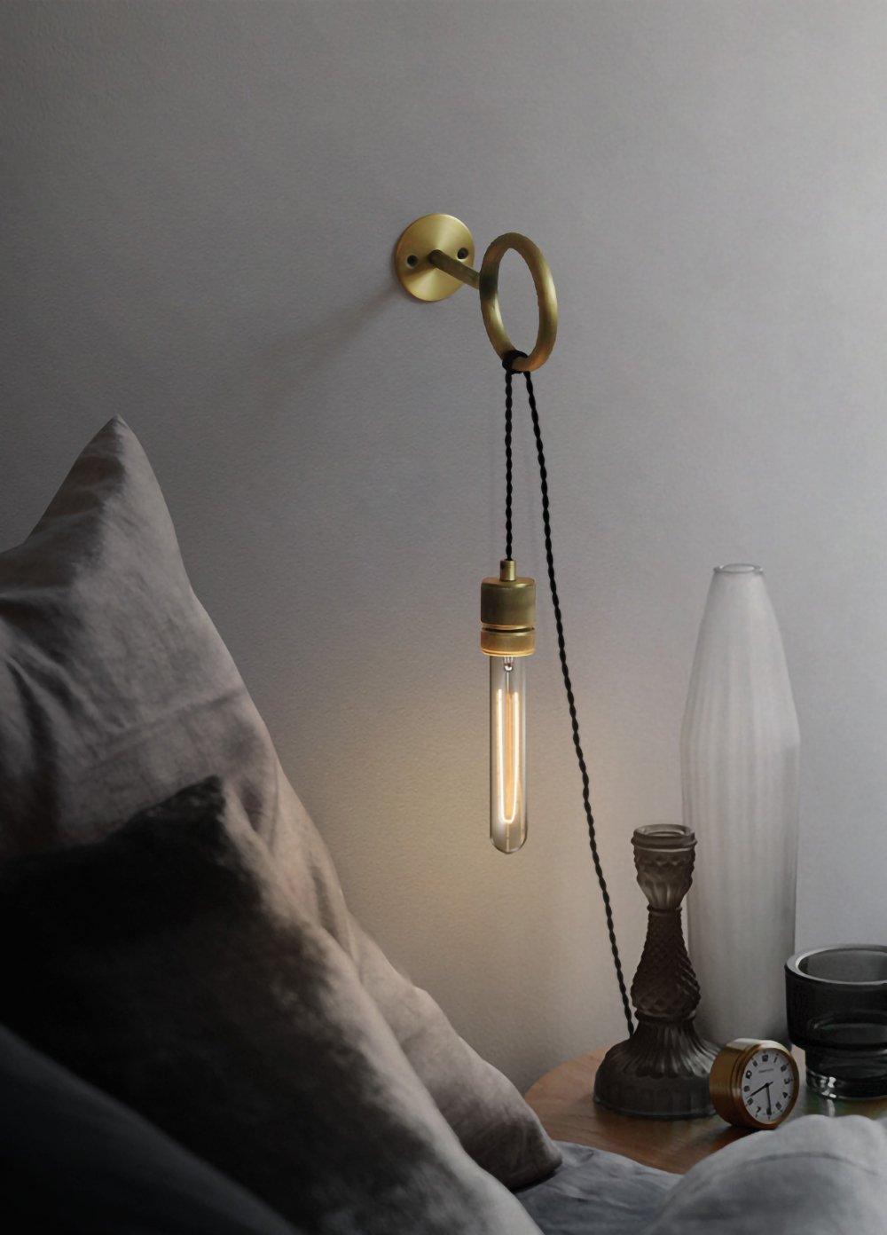Loop Minimalist Wall Light | Metal & Glass | Copper