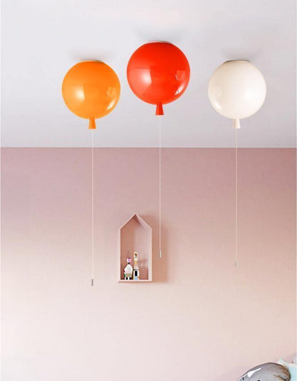 Balloon Dream Pendant Light | Metal & Plastic | 3 Sizes, Multiple Colors