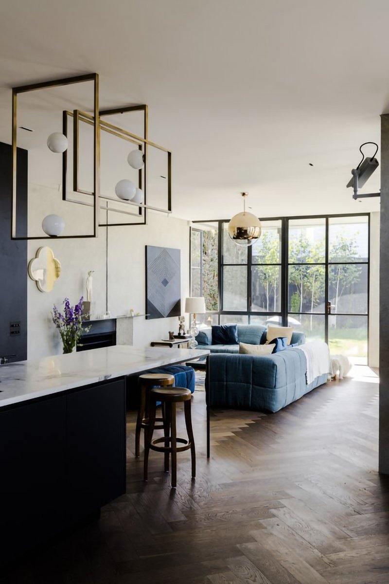Mondrian Ceiling Light | Murano Glass | White