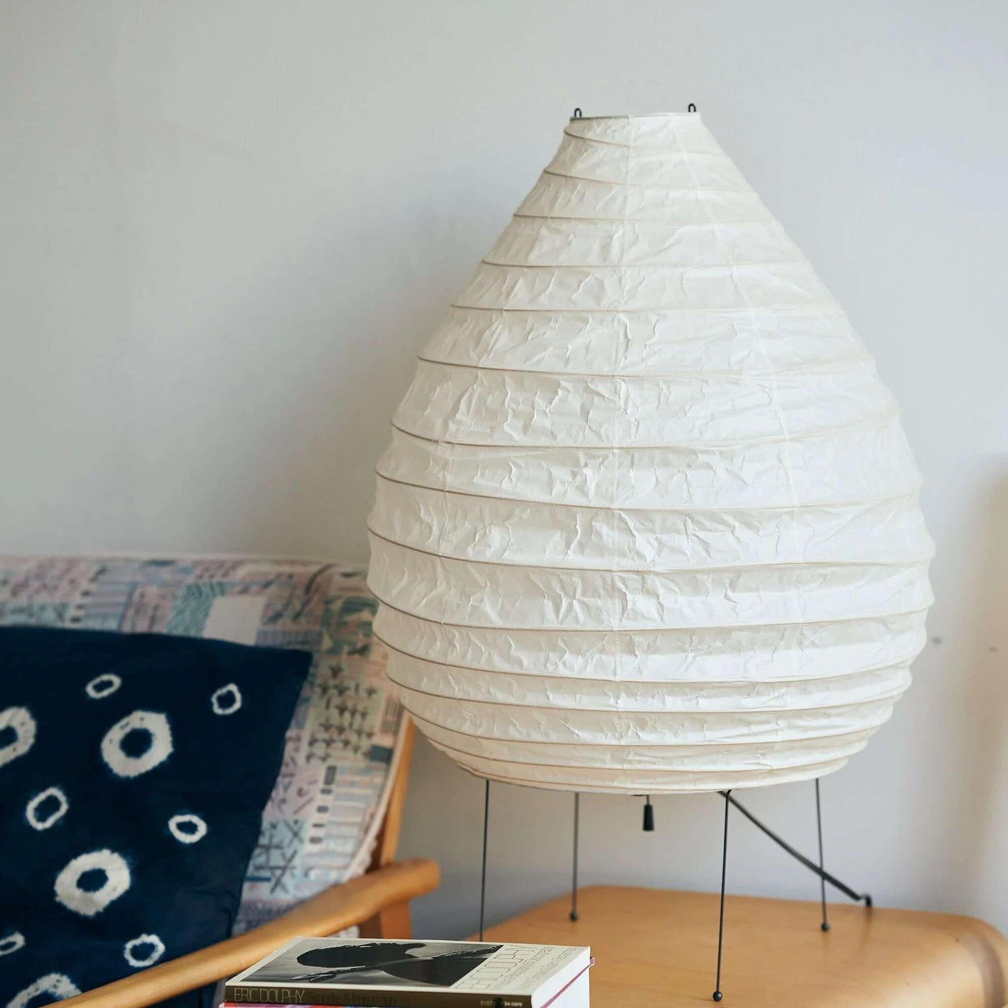 Rice Paper Lantern Table Lamp | Premium Rice Paper & Metal | 42cm Diameter