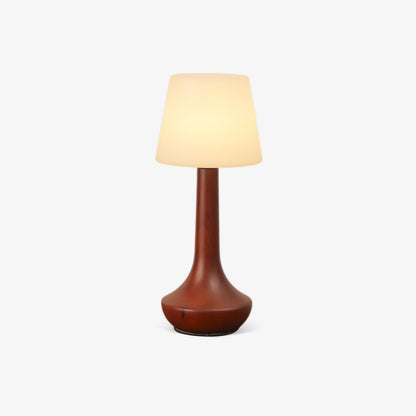 Lena Table Lamp | Wooden Base | Walnut Color