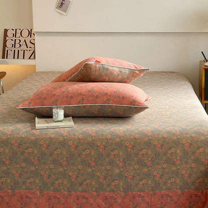 Vintage Floral Coverlet | 100% Organic Cotton | Twin/Full/Queen Options