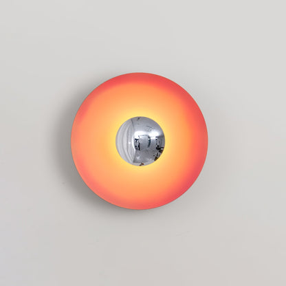 Simplicity Glow Wall Light | Integrated LED | Set of 2 | Available in Orange, White, Blue