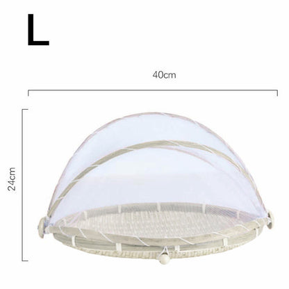 Hand-Woven Wicker Food Basket | Eco-Friendly Natural Material | Multi-Purpose Tray