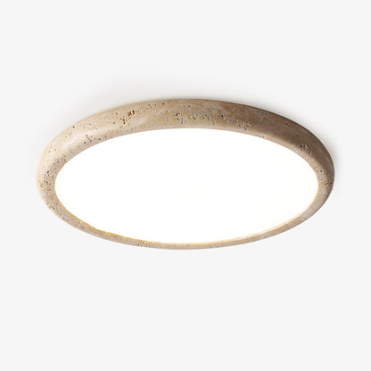 Solis Horizon Ceiling Light | Yellow Travertine | Multiple Sizes Available