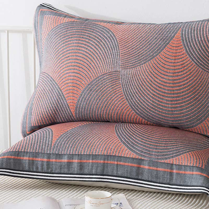 Breathable Pillow Towels | Combed Cotton | Set of 2