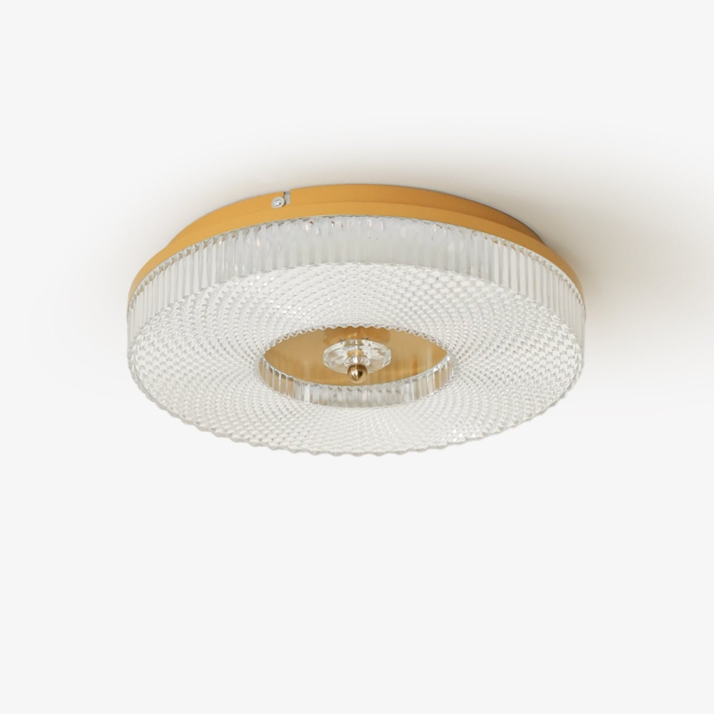 Ayla LED Flush Mount Ceiling Light | Metal & Acrylic | 40cm or 50cm Diameter