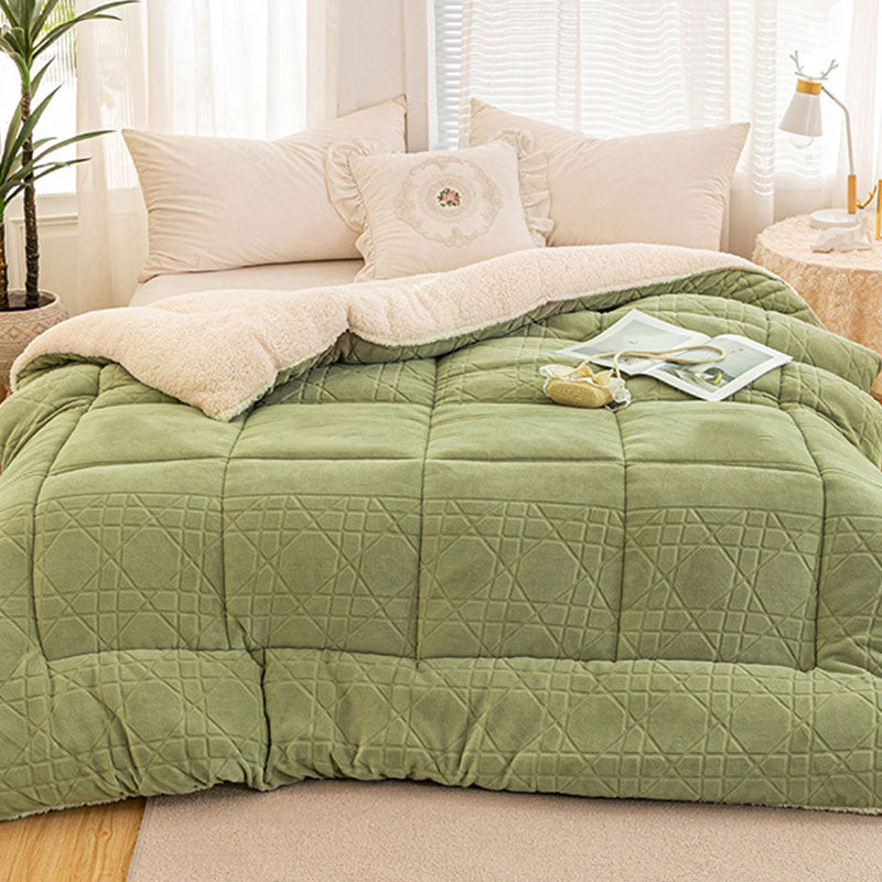 Plush Fleece Blanket | Thick Polyester | Full, Queen, King Sizes