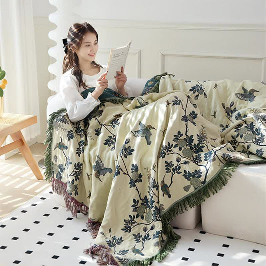 Reversible Quilt | Organic Cotton Gauze | Full/Queen Size