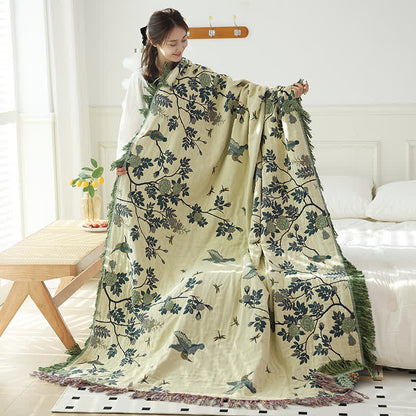 Reversible Quilt | Organic Cotton Gauze | Full/Queen Size