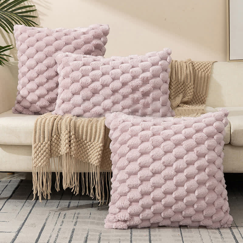 Snowflake Velvet Pillowcase | Soft Polyester | Multiple Sizes