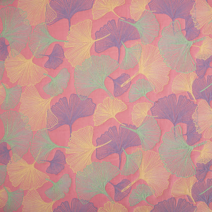 Ginkgo Leaf Quilt | 100% Organic Cotton Gauze | Full, Queen, Cal King, King Sizes