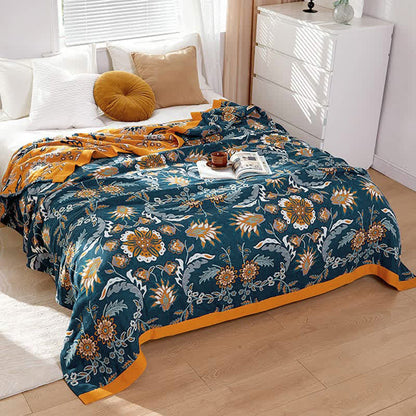Cotton Reversible Quilt | 100% Organic Cotton | Full/Queen/King Sizes